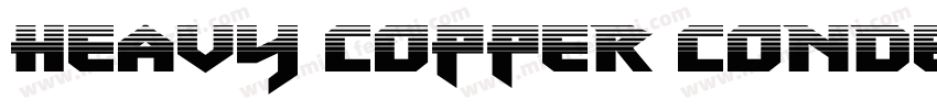 Heavy Copper Condens字体转换